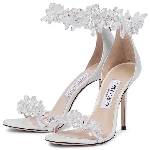 Jimmy Choo Maisel Crystal Heels - Picture 2 of 13